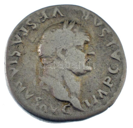 Római Birodalom / Róma / Vespasianus 74. Denár Ag (3,16g) T:VF Roman Empire / Rome / Vespasianus 74. Denarius Ag ' IMP CAESAR VESPASIANVS AVG / PON MAX - TR P COS V' (3,16g) C:VF RIC II 77