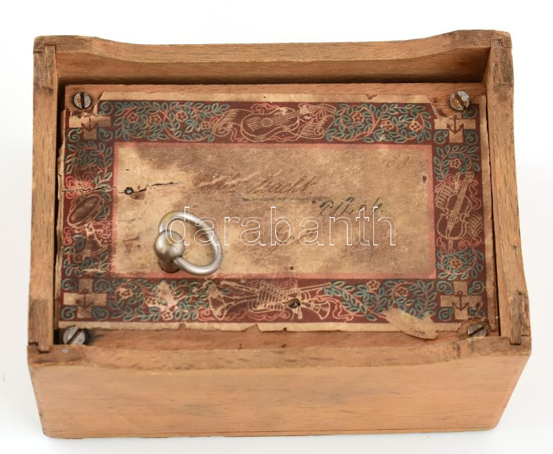 Zenélő doboz Gombás képpel. működik 12 cm - Image 2