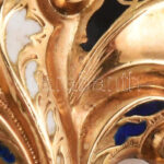 Arany (Au) 14K bross, jelzés nélkül, 2,5×4 cm, bruttó: 3,9 g - Image 2