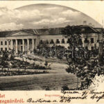 1900 Szekszárd, Megyeháza. Fischof Mór kiadása (EB)