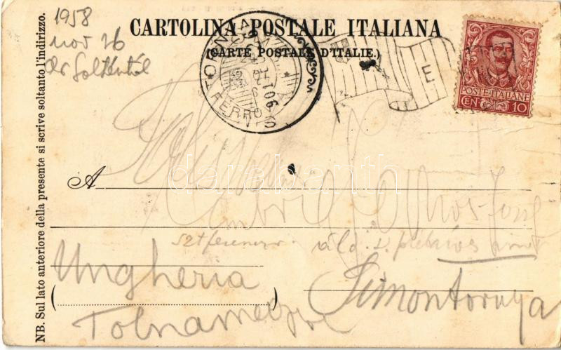 1901 Roma, Rome; La Battaglia di Calafatimi, dettaglio del Monumento a Garibaldi (fa) - Image 2