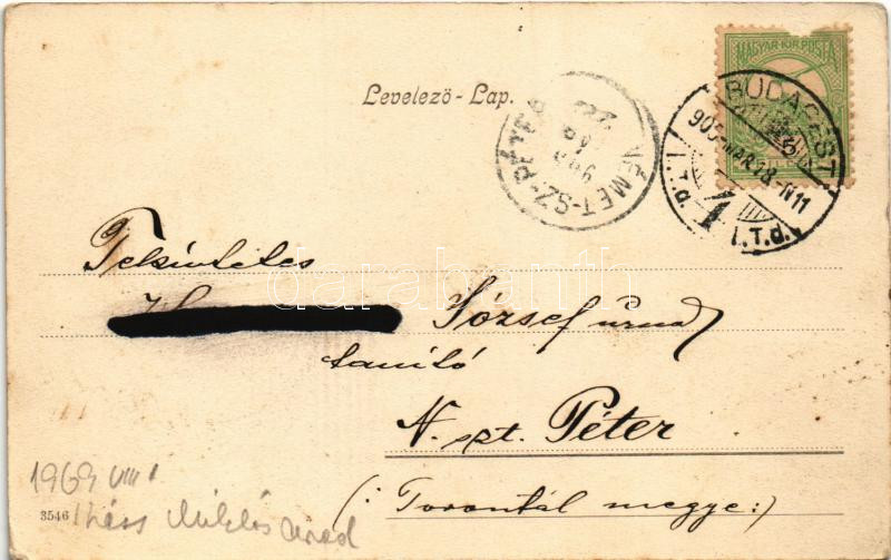 1905 Budapest VI. Andrássy út, Operaház (fl) - Image 2