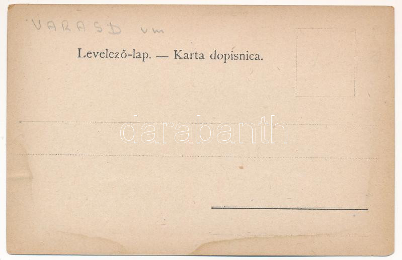 Varasd vármegye térképe / Zupanija Varazdinska / Map of Varasd County (EK) - Image 2