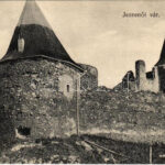 Homonna, Humenné; Jeszenői (Várjeszenő) vár. Hossza Gyula kiadása / Jasenovsky hrad / castle (fa)