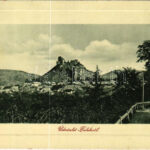 1910 Fülek, Filakovo; látkép a várrommal. W.L. Bp. 5965. / Filakovsky hrad / general view with castle ruins (EK)