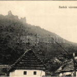 Barkó, Brekov (Homonna, Humenné); várrom. Hossza Gyula kiadása / Hrad Brekov / castle ruins (fa)