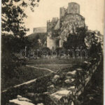 Beckó, Beczkó, Beckov; vár. Ambro Károlyné sz. Hajdusek Paula kiadása / hrad / castle (EK)