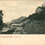 Blatnica (Turócszentmárton), vár keletről. Sochán P. 87. / Blatnicky hrad / castle