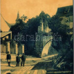 Brassó, Kronstadt, Brasov; Árokmente, Graft részlet, utca. Zeidner H. 319. / Graft, street