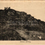 1904 Dézna, Dezna; várhegy / Cetatea Dezna / castle hill