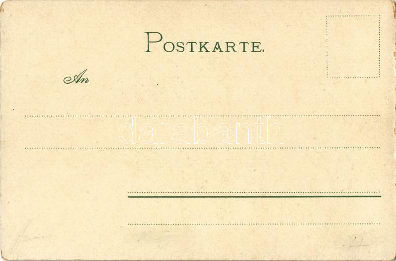 Fr. Stadt. Hamburg / coats of arms of Hamburg. Verlag v. Paul Kohl No. 7. litho (EK) - Image 2