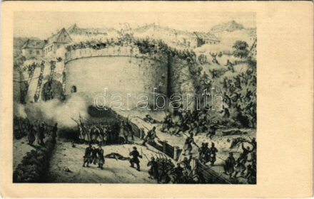 Buda várának ostroma 1849. május 21. Görgei nevéhez és honvédeink vitézségéhez kapcsolódik Buda bevétele. A nagy győzelem dacára sokan kárhoztatták az ostromot, mert sokáig tartott, ezalatt az ellenség megerősítette magát, a