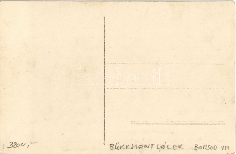 1922 Bükkszentlélek (Miskolc), Pálos-rendi kolostor romjai a Bükkben. photo - Image 2