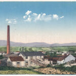 Bercsény, Berczény, Svinná; Fried és Wamberger Felvidéki Agyagáru és Gőztégla gyára / pottery and brick factory (EK)