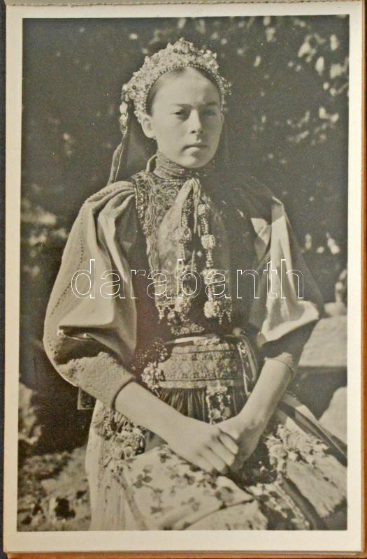Erdélyi Népviseletek - képeslapfüzet 10 képeslappal. Lepage Lajos kiadása, Kolozsvár / Transylvanian folklore - pre-1945 postcard booklet with 10 postcards - Image 3
