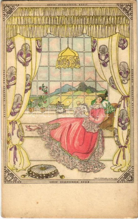Viennese Art Nouveau. B.K.W.I. 292-3. s: Mela Koehler (fl)