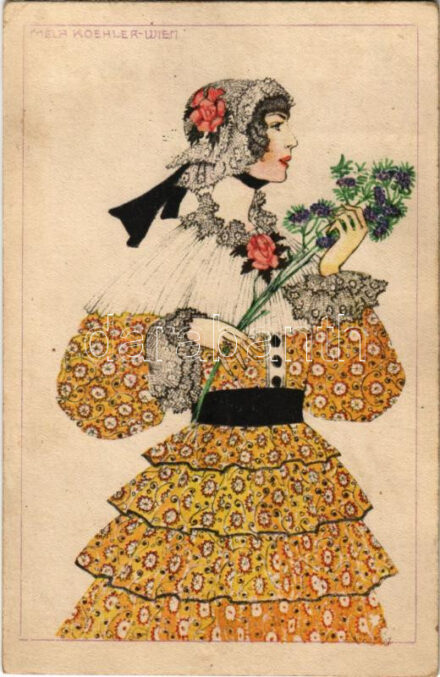 Viennese Art Nouveau. B.K.W.I. 101-3. s: Mela Koehler (r)