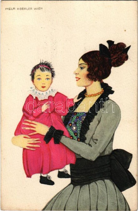 Viennese Art Nouveau. B.K.W.I. 201-2. s: Mela Koehler (r)