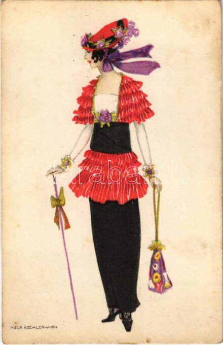 Viennese Art Nouveau. B.K.W.I. 188-2. s: Mela Koehler (r)