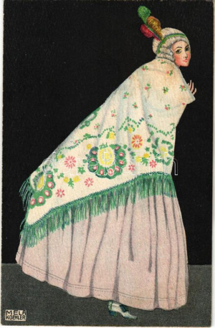 Viennese Art Nouveau. B.K.W.I. 384-6. s: Mela Koehler (r)
