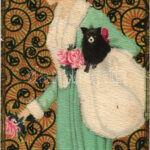 Viennese Art Nouveau / Mode. B.K.W.I. 621-6. s: Mela Koehler (Rb)