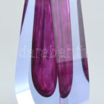 Murano, üvegpácos, díszváza, jelzés nélkül, hibátlan, m: 18,5 cm - Image 2