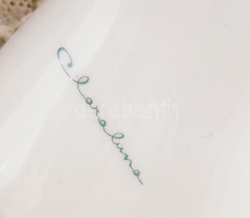 Claraluna balerina, porcelán, jelzett, hibátlan, m: 19 cm - Image 4