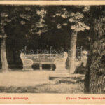 1903 Buziás, Deák Ferenc pihenője / Franz Deák's Ruheplatz (EK)