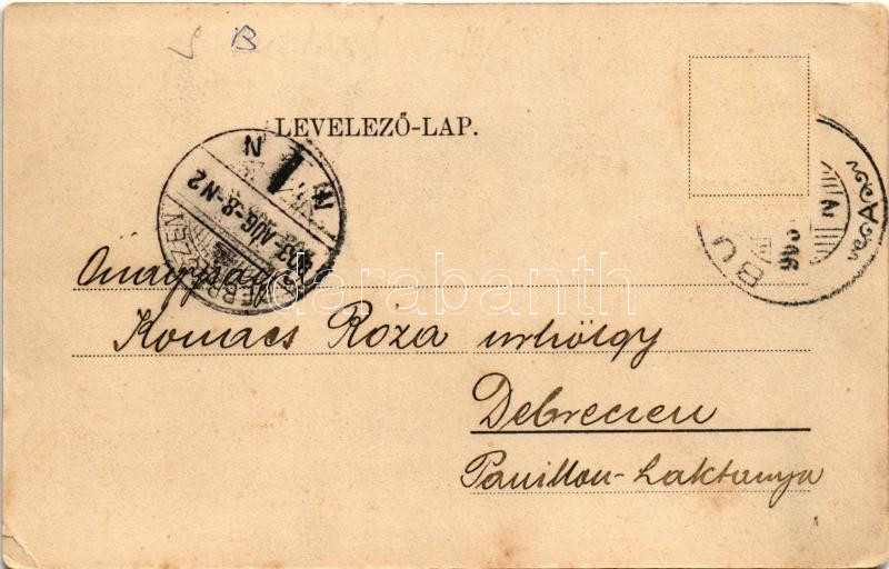 1903 Buziás, Deák Ferenc pihenője / Franz Deák's Ruheplatz (EK) - Image 2