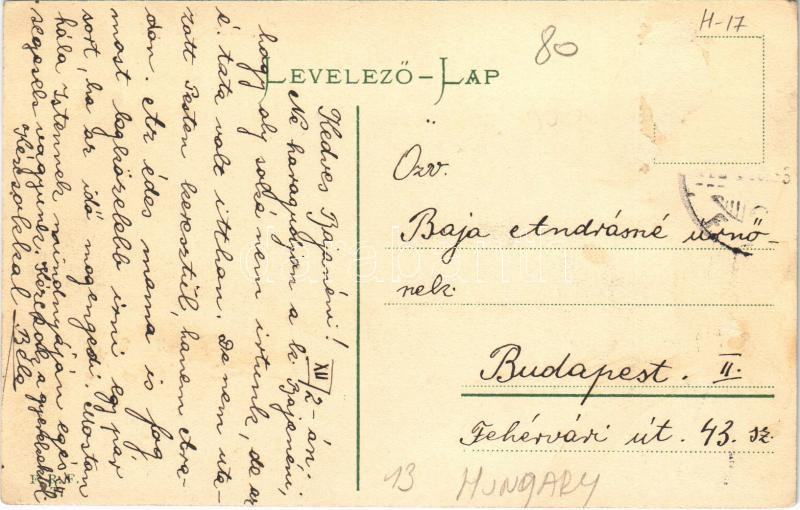 Temesvár, Timisoara; Józsefváros, indóház, autó montázs / Iosefin, railway station, montage with automobile (Rb) - Image 2