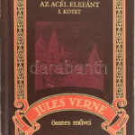 Verne Gyula: Acél elefánt 1-2 Bp., 2003. Unikornis. Kiadói aranyozott műbőr kötésben - Image 2