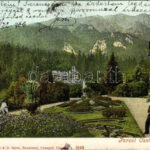 1906 Sinaia, Parcul Castelului Peles / castle park (Rb)