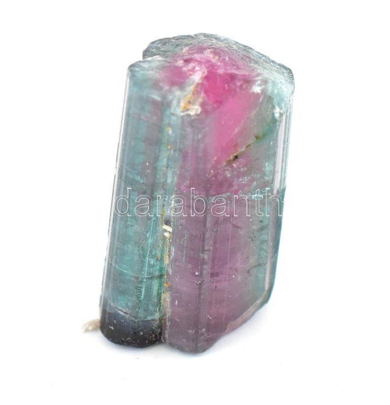 'Dinnye' Turmalin kristály, 2,5 x 1 x 1cm, Brazília