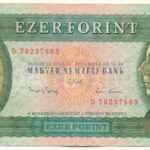 1993. 1000Ft 'D 70237863' T:F Hungary 1993. 1000 Forint 'D 70237863' C:F Adamo F47