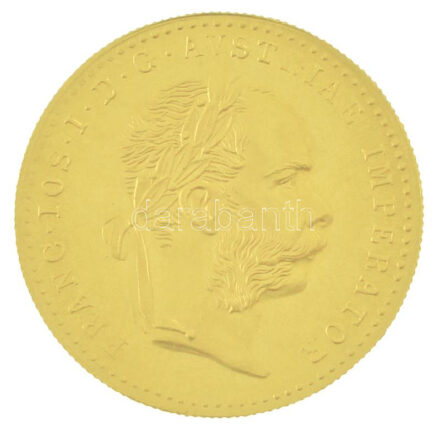 Ausztria 1915. Dukát Au 'Ferenc József' utánveret (3,47g/0.986) T:P Austria 1915. 1 Ducat Au 'Franz Joseph I' restrike (3,47g/0.986) C:P Krause KM# 2267