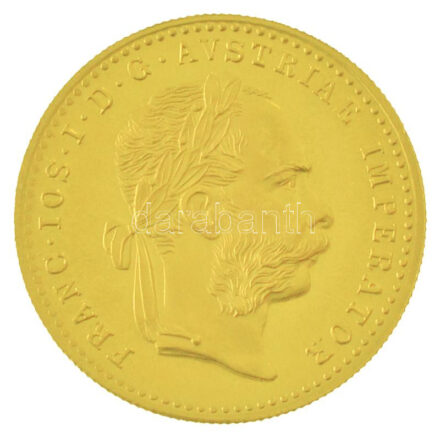 Ausztria 1915. Dukát Au 'Ferenc József' utánveret (3,50g/0.986) T:P Austria 1915. 1 Ducat Au 'Franz Joseph I' restrike (3,50g/0.986) C:P Krause KM# 2267