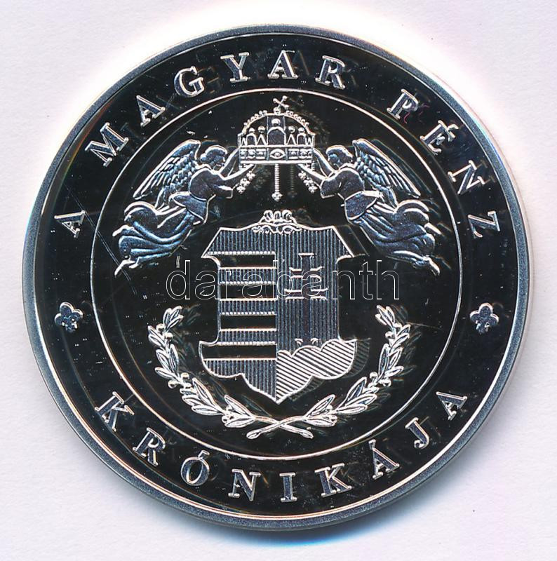 DN 'A magyar pénz krónikája - Bocskai felkelés' Ag emlékérem tanúsítvánnyal (20g/0.999/38,61mm) T:PP patina - Image 2