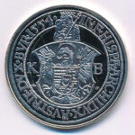 DN 'Magyar tallérok utánveretben - I. Ferdinánd tallérja 1554' Ag emlékérem (20g/0.999/38,6mm) T:PP - Image 2