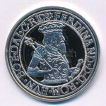 DN 'Magyar tallérok utánveretben - I. Ferdinánd tallérja 1554' Ag emlékérem (20g/0.999/38,6mm) T:PP