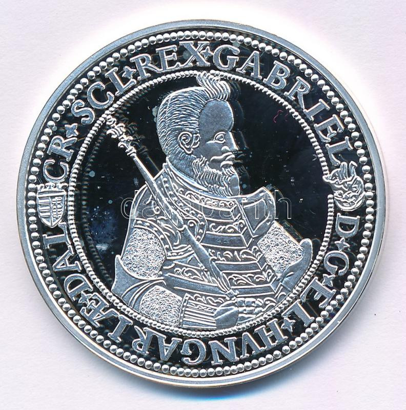 DN 'Magyar tallérok utánveretben - Bethlen Gábor tallérja 1620' Ag emlékérem (20g/0.999/38,6mm) T:AU (PP) fo.