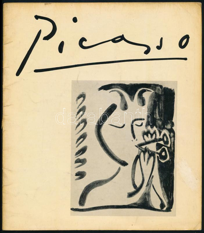 1967 Picasso kiállítási katalógus Műcsarnok 12p.