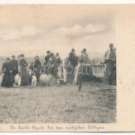1904 Tállya, Szüret Dr. Szabó Gyula kir. tan. szőlőjében, csoportkép. Gottfried Sámuel kiadása (EK)