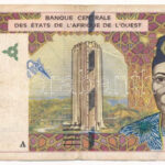 Nyugat-Afrikai Államok / Elefántcsontpart 1992-2001. 10.000Fr T:F West African States / Senegal 1992-2001. 10.000 Francs C:F