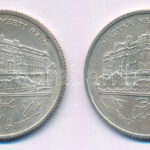 1993. 200Ft Ag 'MNB' (2x) T:AU,XF patina Adamo F13