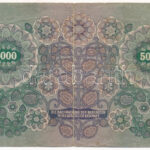 Ausztria 1922. 5000K T:F,VG Austria 1922. 5000 Kronen C:F,VG Krause 79 - Image 2