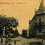 1909 Hajdúböszörmény, Bocskay utca, I. Városi Takarékpénztár. W.L. 2113. (fl)