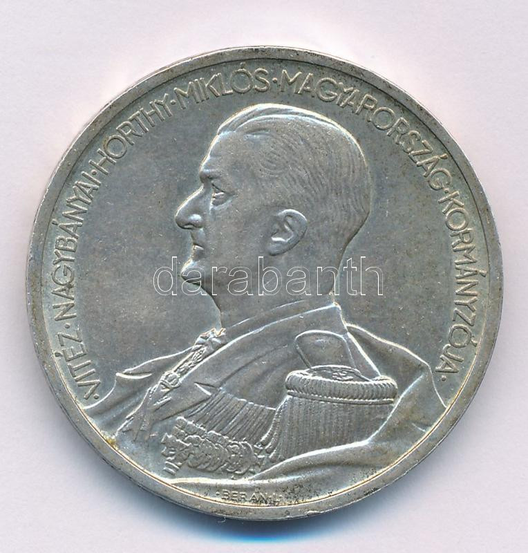 1939. 5P Ag 'Horthy balra' T:AU patina Adamo P8.2