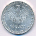 Németország 2009J 10E Ag 'IAAF Atlétikai Világbajnokság' T:AU,XF ph. Germany 2009J 10 Euro Ag 'IAAF World Championships - Berlin' C:AU,XF edge error - Image 2