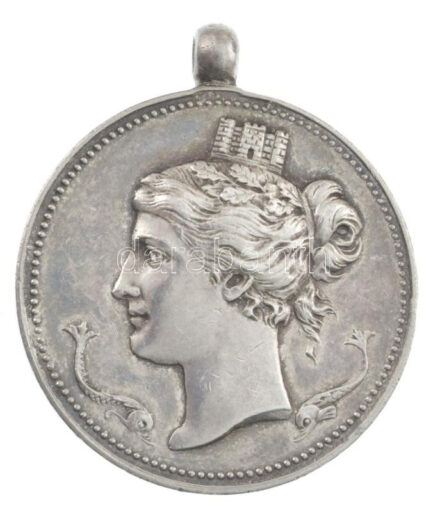 Ausztria 1901. 'Wiener Regatta Verein - XXI. Amateur Ruder Regatta - 16. Juni 1901' peremén jelzett Ag sport emlékérem füllel (19,89g/0.900/29mm) T:AU apró karcok / Austria 1901. 'Wiener Regatta Verein - XXI. Amateur Ruder Regatta - 16. Juni