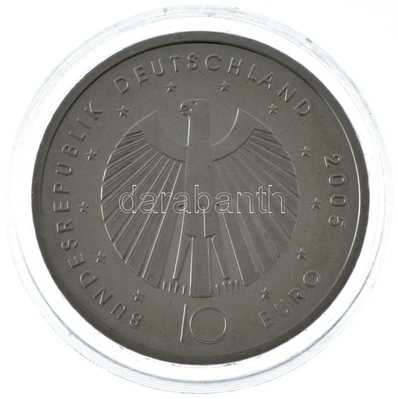 Németország 2005G 10E Ag 'Labdarúgó VB' T:PP Germany 2005G 10 Euro Ag 'World Cup Soccer' C:PP Krause KM#243 - Image 2